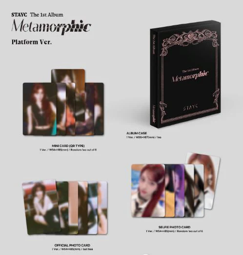 STAYC - METAMORPHIC (THE 1ST ALBUM) PLATFORM VER. - Image 2