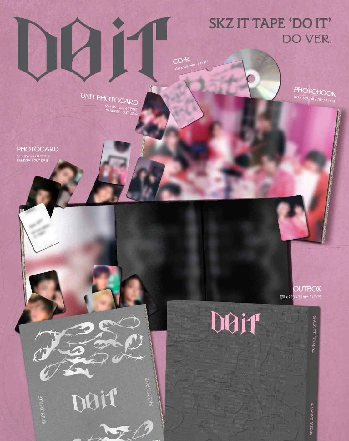 STRAY KIDS - DO IT (DO VER.) (LIMITED) - Image 2