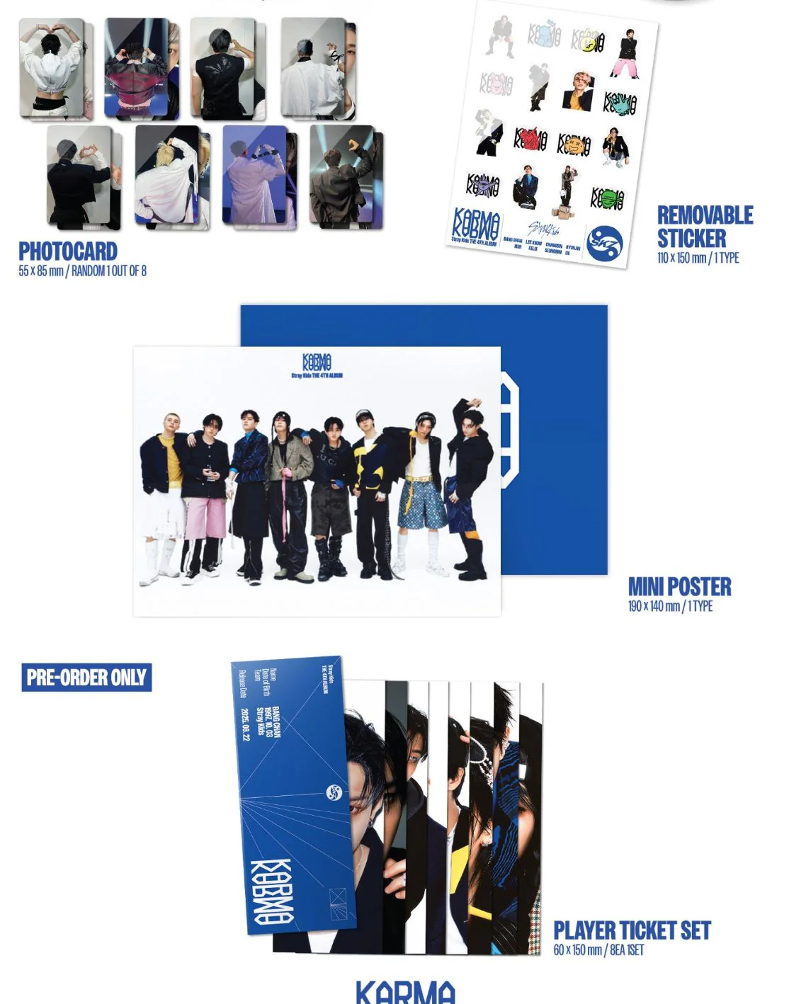 STRAY KIDS - KARMA + Dear My Muse Photocard - Image 4