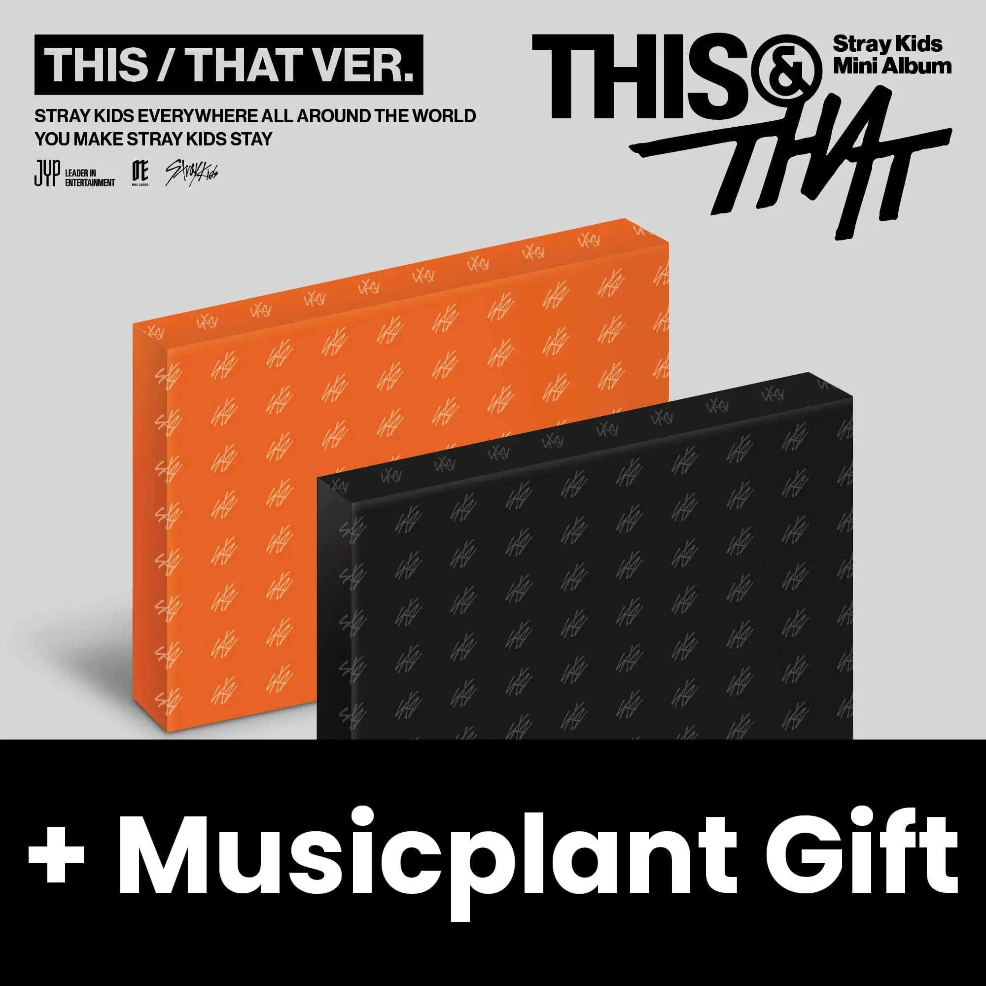 STRAY KIDS - THIS & THAT + Musicplant Gift