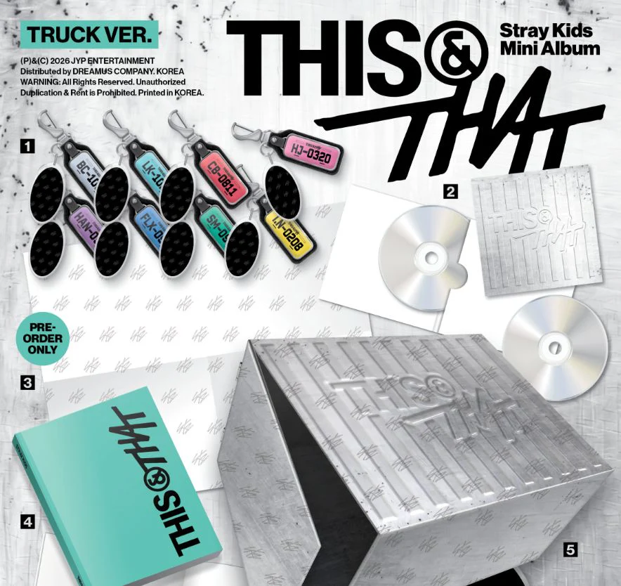 STRAY KIDS - THIS & THAT (TRUCK VER.) (LIMITED) + Dear My Muse Gift - Image 3