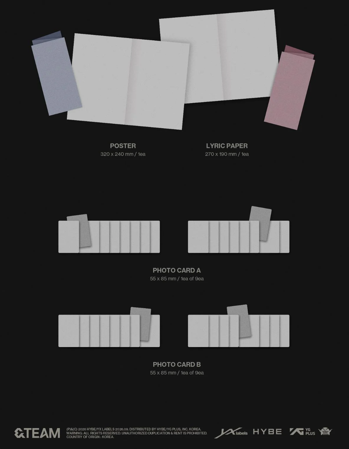 &TEAM - MARK ON ME (2ND KOREAN MINI ALBUM) - Image 5