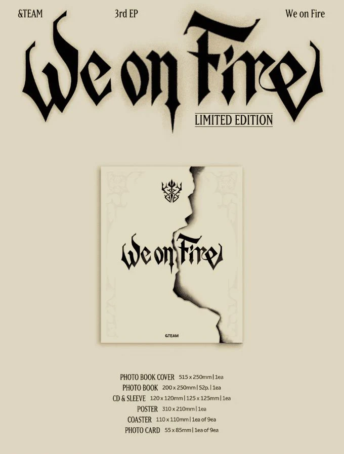 &TEAM - WE ON FIRE + EARLY-BIRD Weverse Gift - Image 10