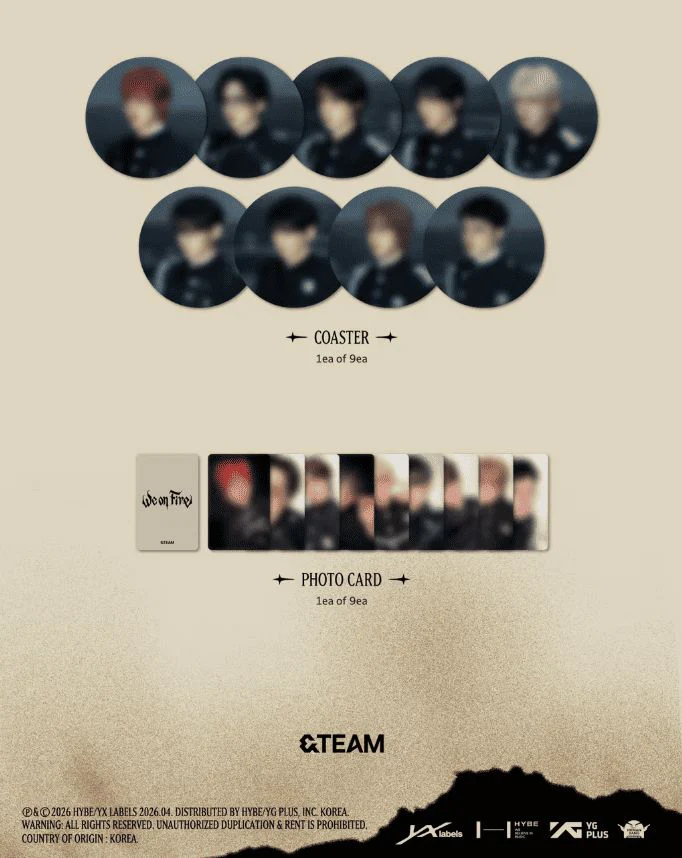 &TEAM - WE ON FIRE + EARLY-BIRD Weverse Gift - Image 12