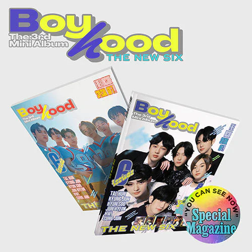 THE NEW SIX (TNX) - BOYHOOD (3RD MINI ALBUM)