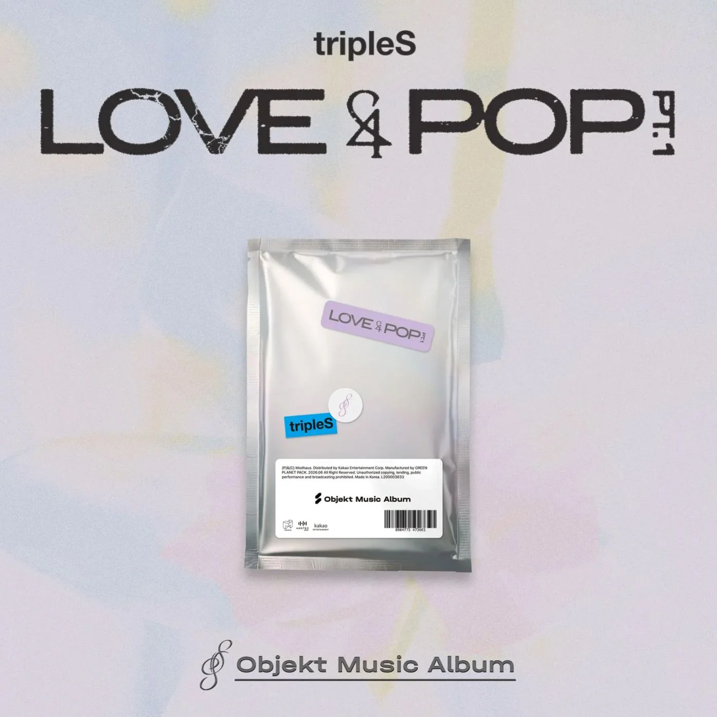 TRIPLES - LOVE&POP PT.1 (OBJEKT MUSIC ALBUM)