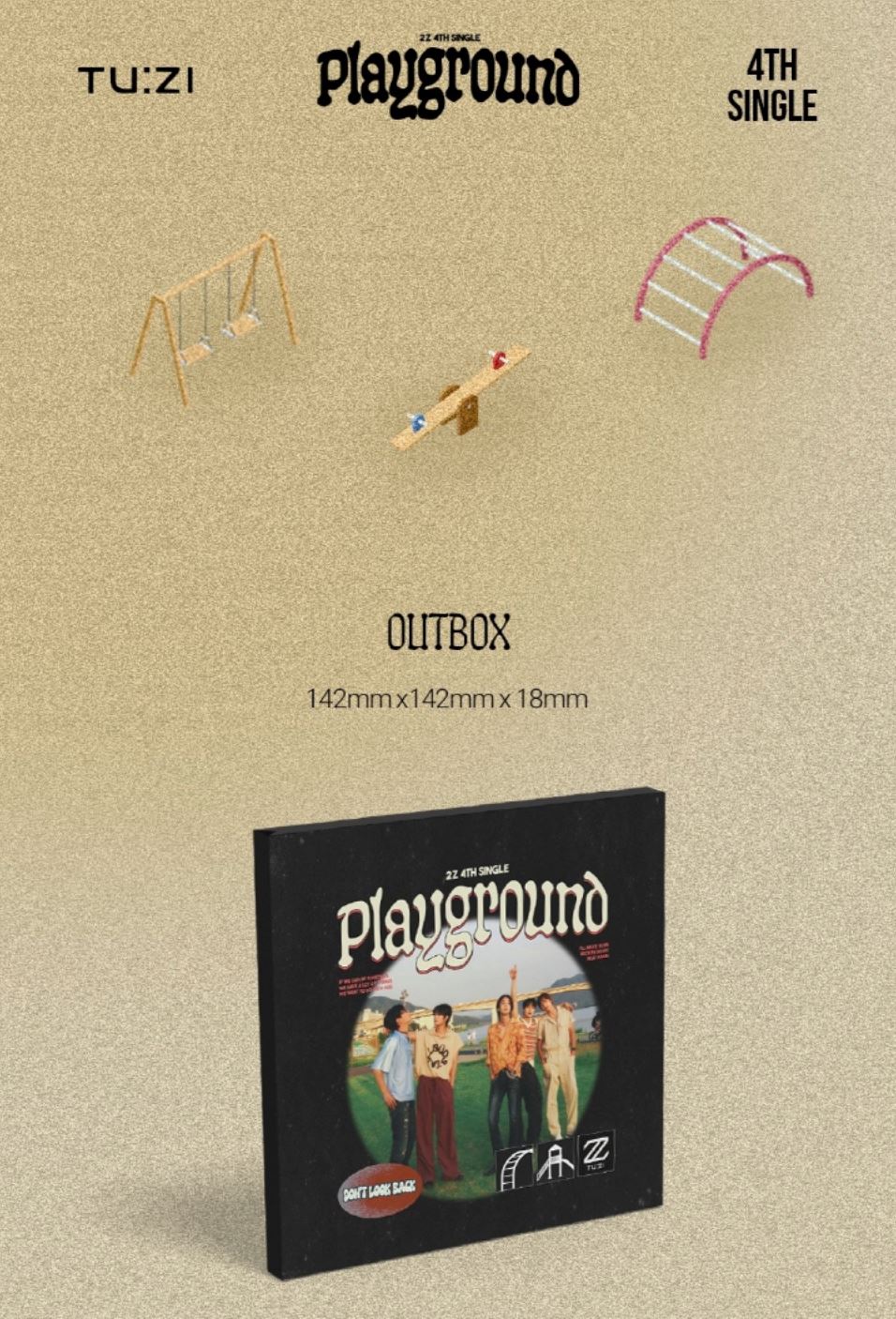 TUZI (2Z) - PLAYGROUND (4TH SINGLE ALBUM) - Image 2