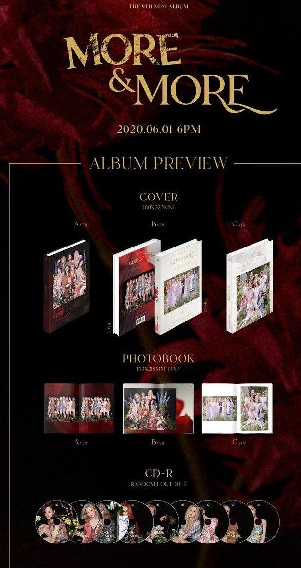 TWICE - MORE & MORE (9TH MINI ALBUM) - Image 2