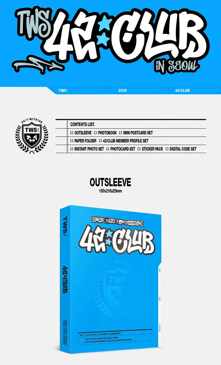 TWS - 42:CLUB : 1ST FANMEETING IN SEOUL + Weverse Gift - Image 2