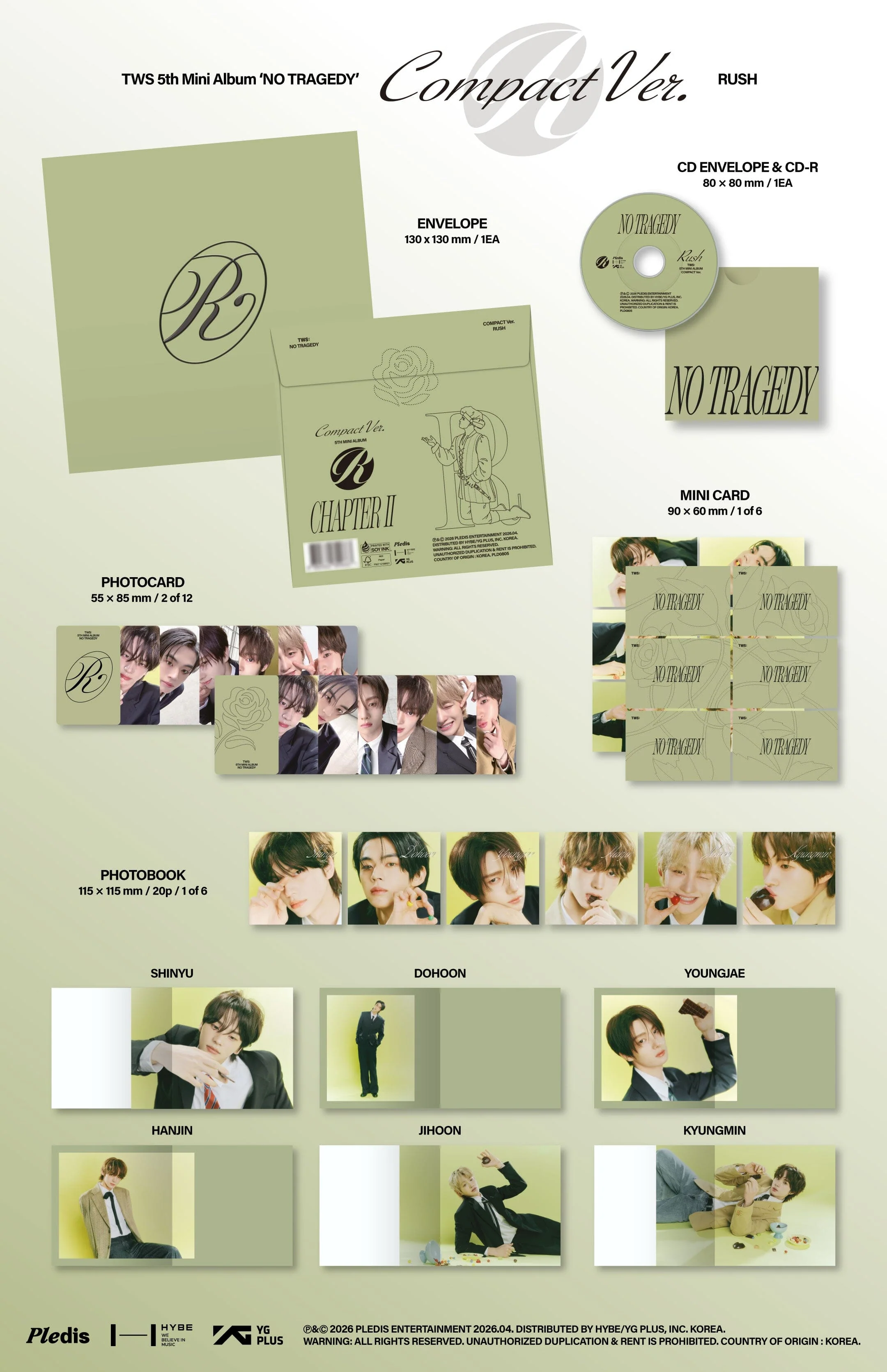 TWS - NO TRAGEDY (COMPACT VER.) - Image 4