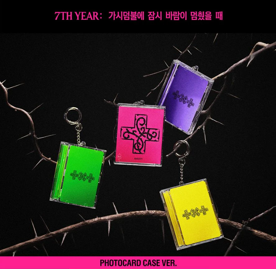 TXT - 7TH YEAR: WHEN THE WIND PAUSED AMONG THE THORNS (PHOTOCARD CASE VER.) + Makestar Gift - Image 2