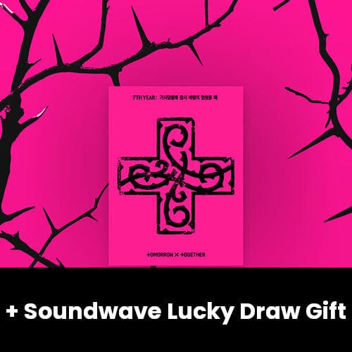 TXT - 7TH YEAR: WHEN THE WIND PAUSED AMONG THE THORNS (PPULBATU VER.) + Soundwave Lucky Draw Gift