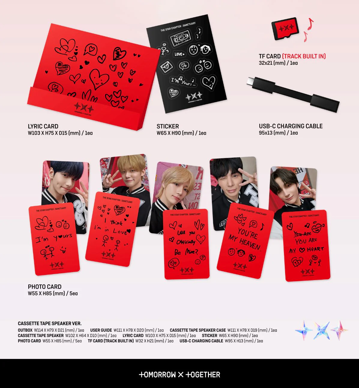 TXT - SANCTUARY (CASSETTE TAPE SPEAKER VER.) - Image 3