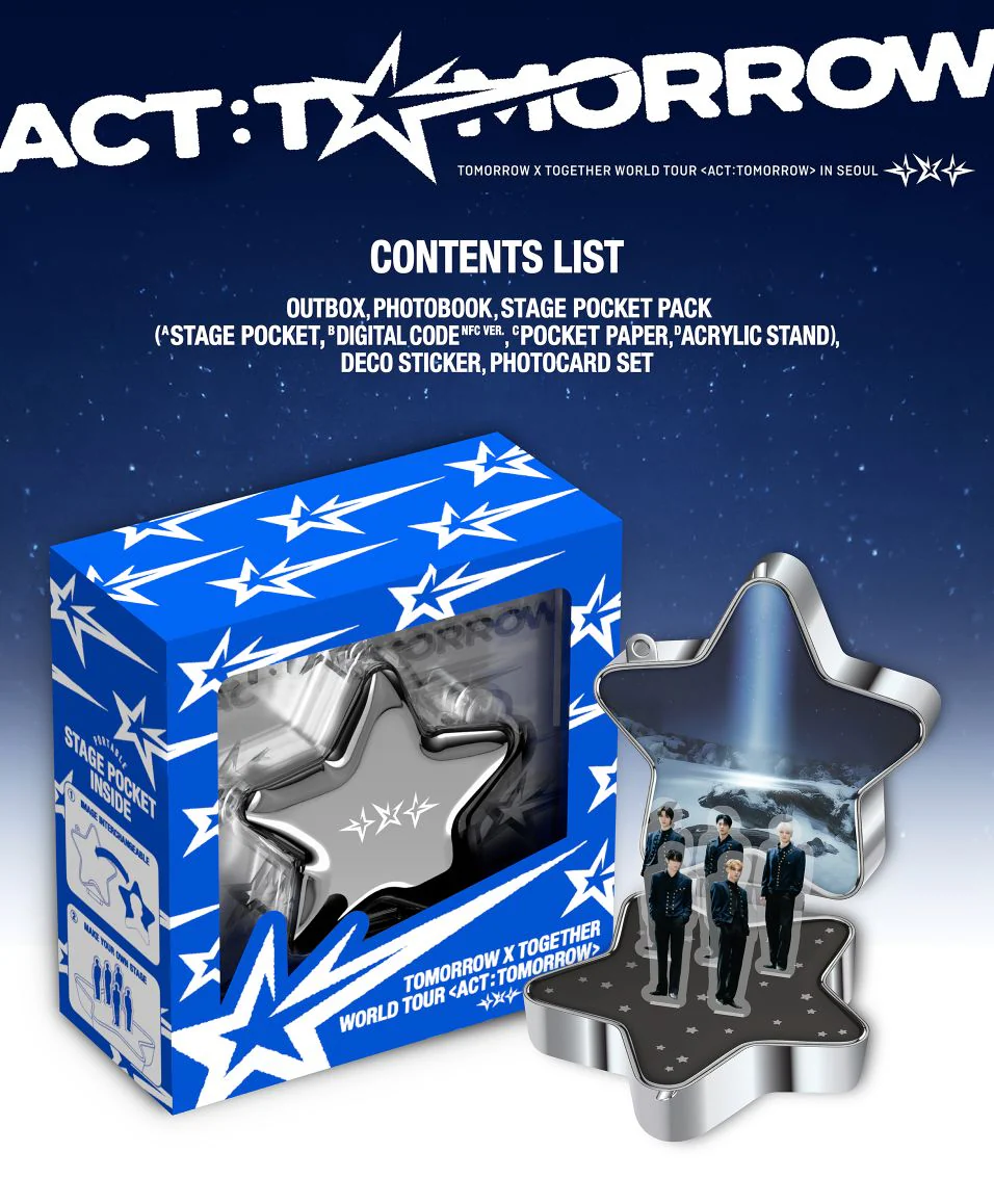 TXT - WORLD TOUR <ACT : TOMORROW> IN SEOUL (DIGITAL CODE) + Original Ticket - Image 3