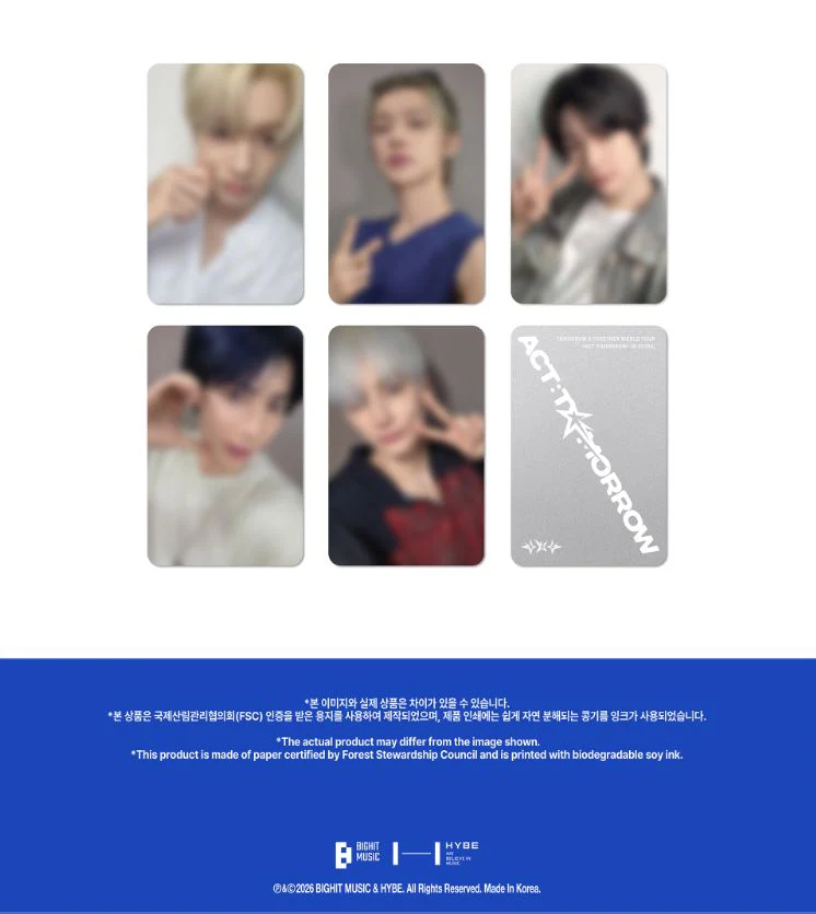 TXT - WORLD TOUR <ACT : TOMORROW> IN SEOUL (DIGITAL CODE) + Original Ticket - Image 9