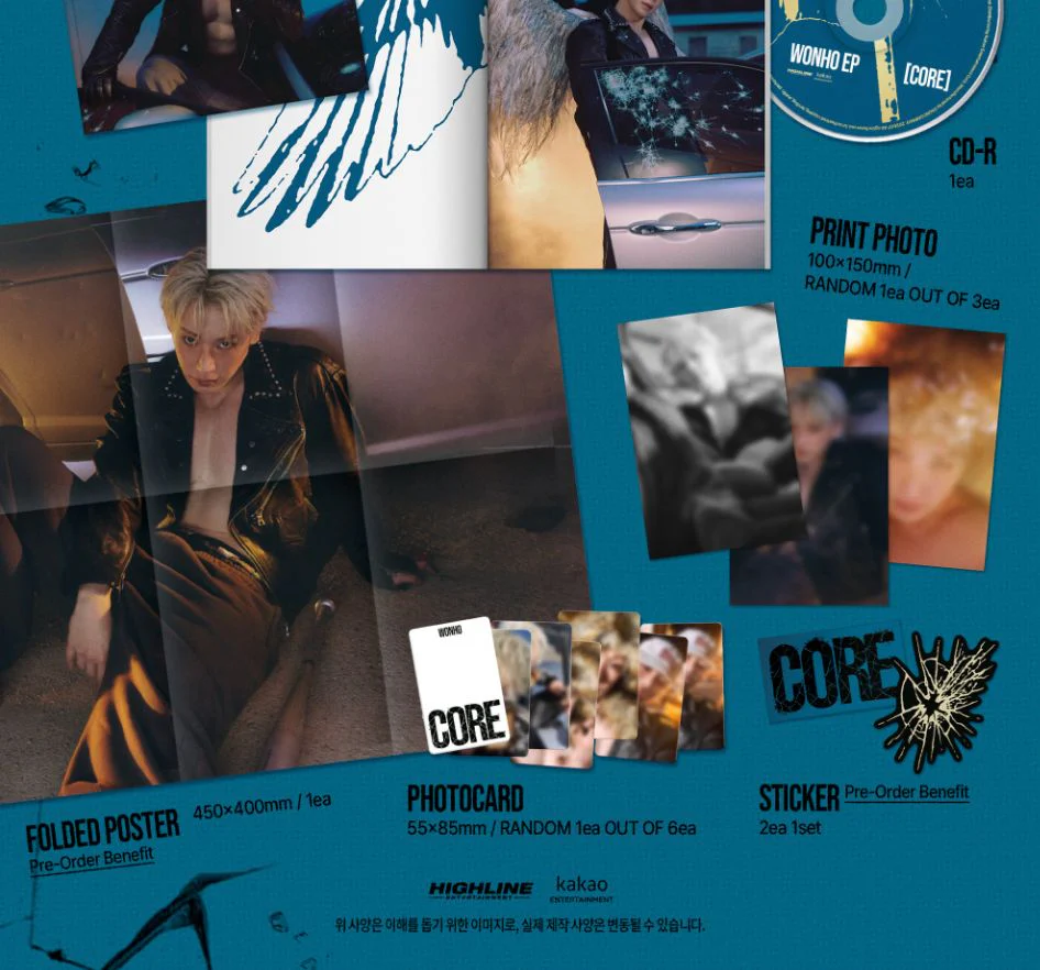 WONHO - CORE (CRACK VER.) - Image 3