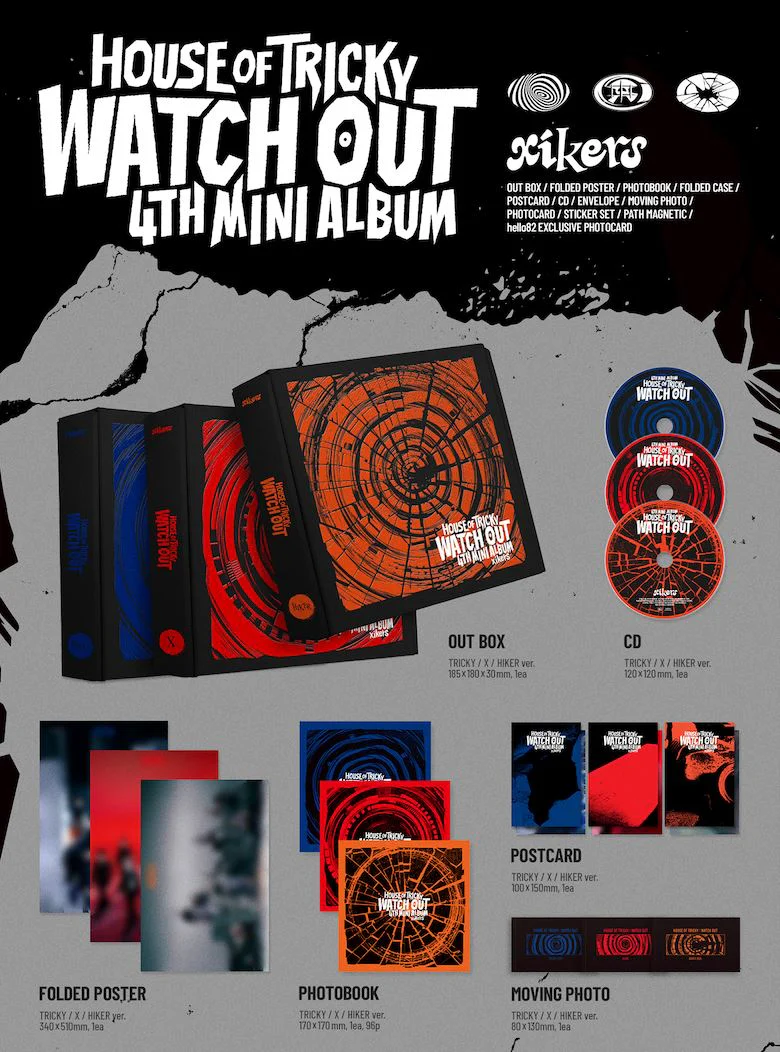 XIKERS - HOUSE OF TRICKY WATCH OUT (4TH MINI ALBUM) POP-UP EXCLUSIVE - Image 2