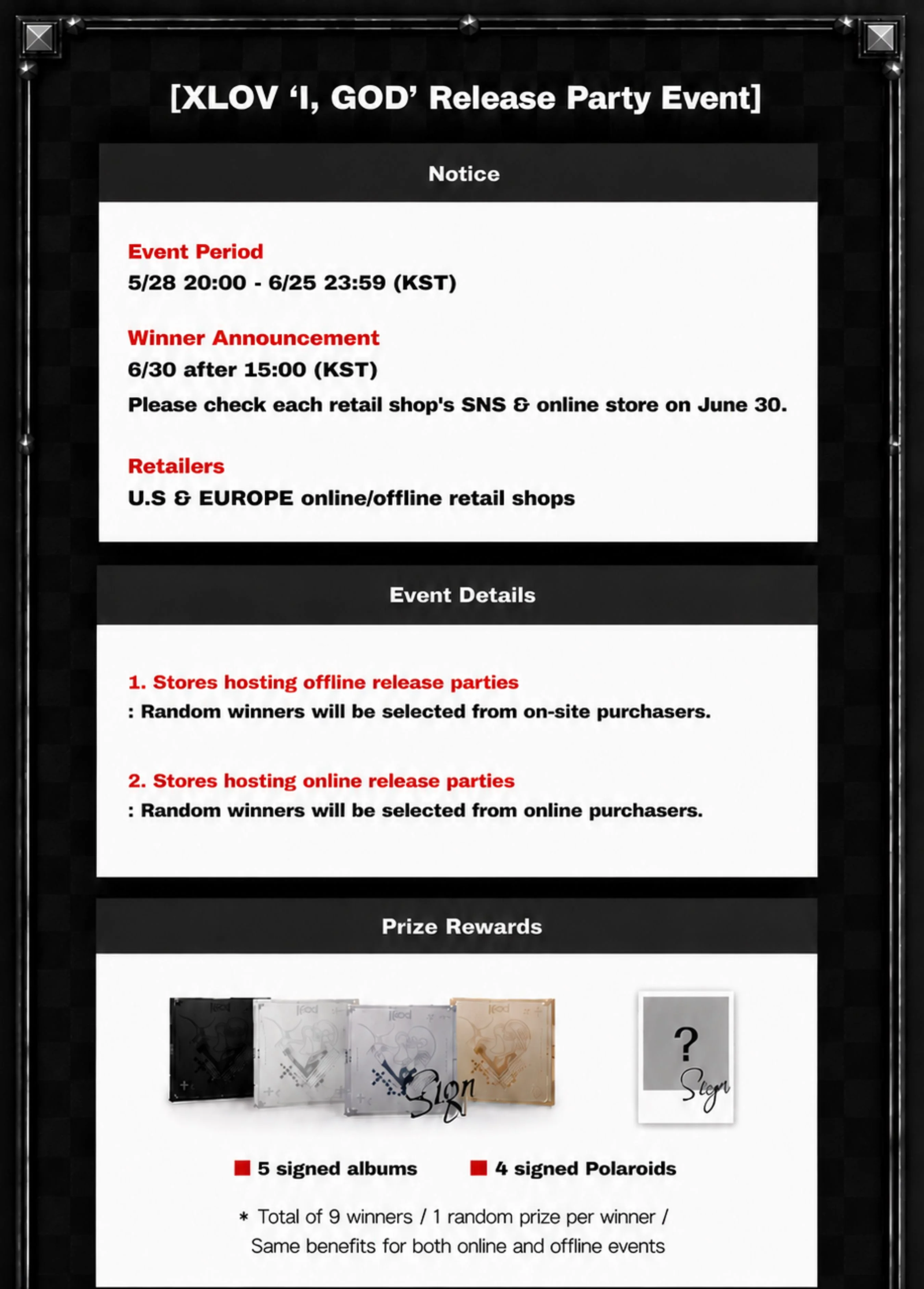 XLOV - I,GOD + Nolae Gift LAUNCH EVENT - Image 2