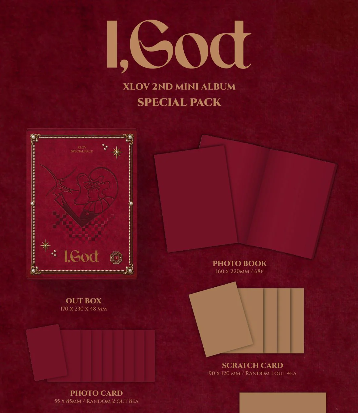 XLOV - I,GOD (SPECIAL PACK VER.) - Image 2