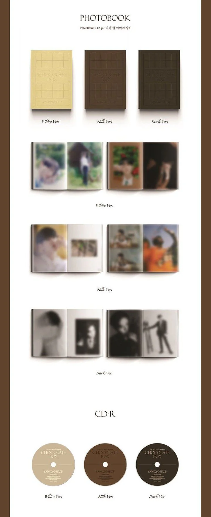 YANG YOSEOB - CHOCOLATE BOX (1ST FULL ALBUM) - Image 6