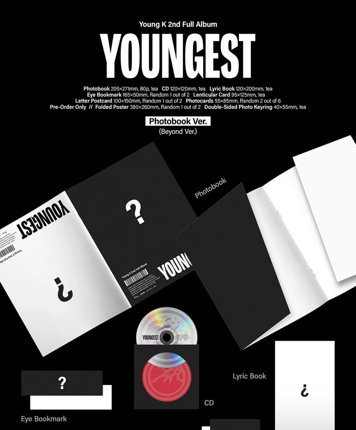 YOUNG K (DAY6) - YOUNGEST (PHOTOBOOK VER.) - Image 2
