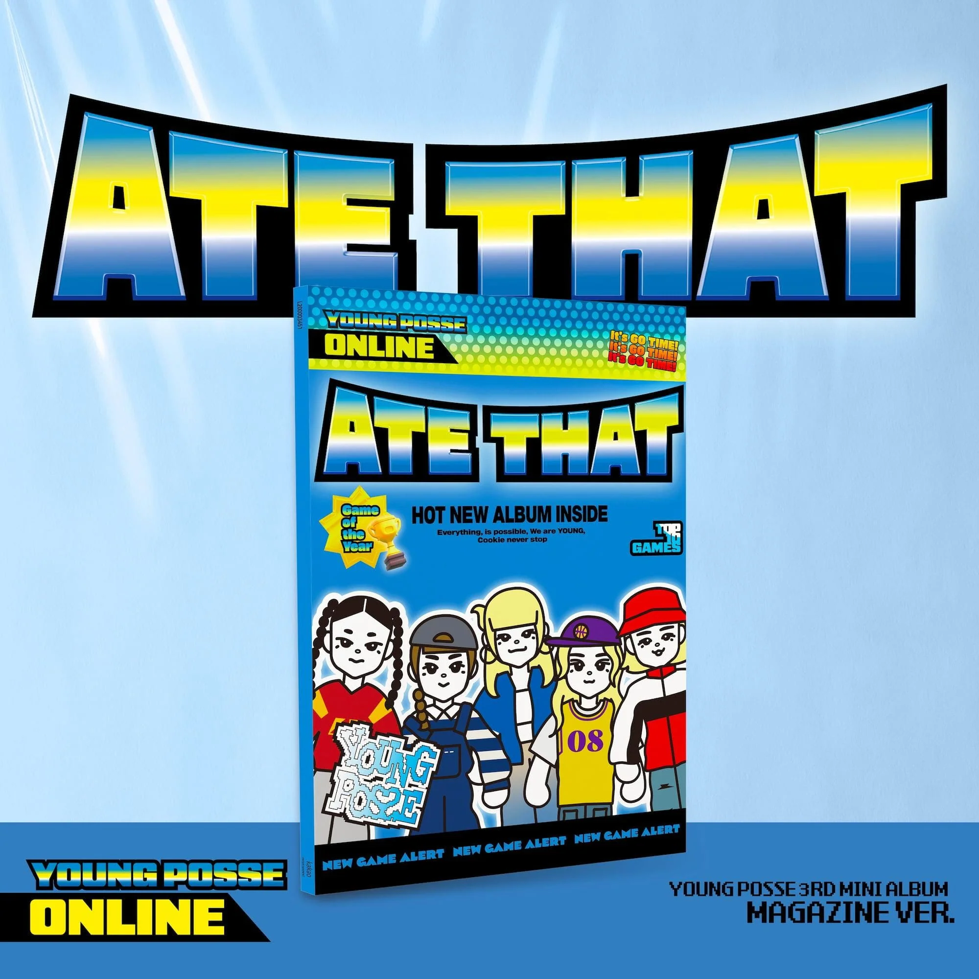 YOUNG POSSE - ATE THAT (MAGAZINE VER.)
