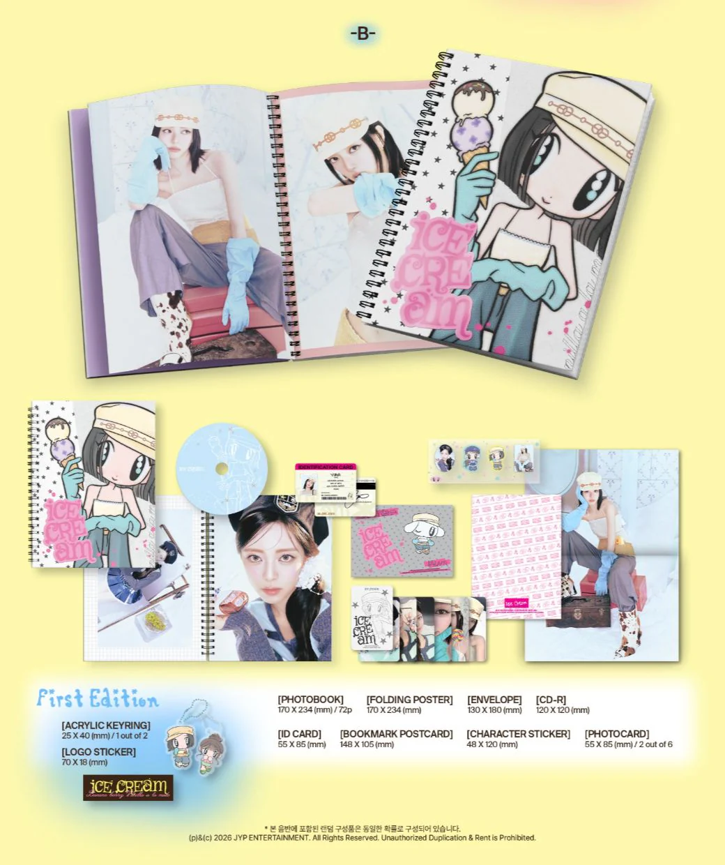 YUNA (ITZY) - ICE CREAM (PHOTOBOOK VER.) - Image 5